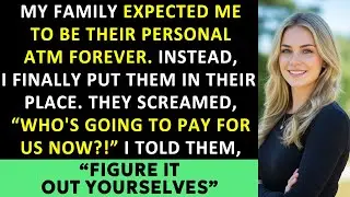 MY FAMILY USED ME FOR FINANCIAL GAIN, SO I DECIDED TO PUT THEM IN THEIR PLACE.