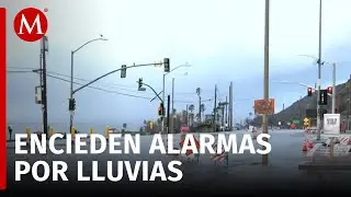 Lluvias en Los Ángeles podrían provocar deslaves de desechos y ceniza de incendios