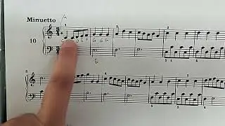 ABRSM 2023-24 Grade 1 A3 A.Reinagle - Minuet in C - Belajar Rhythm