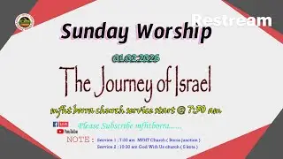 The Journey of Israel | Feb 01, 2026