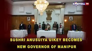 SUSHRI ANUSUIYA UIKEY BECOMES NEW GOVERNOR OF MANIPUR