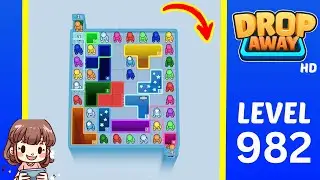 Drop Away Level 982 Solution Walkthrough