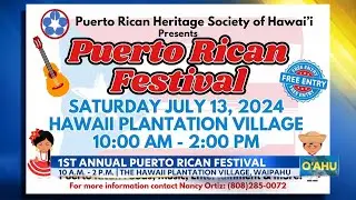 Puerto Rican Festival today at Hawaii Plantation Village in Waipahu
