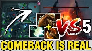 COMEBACK IS REAL WITH MEGA CREEPS - Draskyl Plays Lifestealer - Dota 2