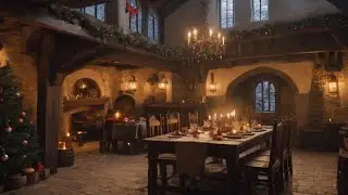 Pre-Victorian Christmas Tavern Ambience I medieval Christmas music & tavern ambience (chatter etc.)