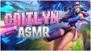 ASMR 🎧  League of Legends Ranked Gameplay! Caitlyn Bot! #24 - Whispered