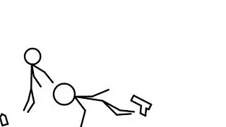 Stick man fight #002 sad♡