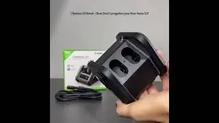 2 Baterias 1200mah + Base Carregadora para Xbox Series S/X TYX-0672S