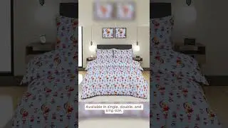 Christmas Duvet Cover Set   Reversible Santa Design & Pillowcase