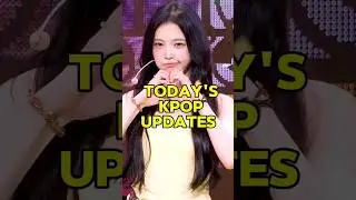 Сегодняшние обновления Kpop ✨️ #kpop #kpopupdates #bts #wonyoung