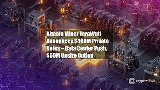 Bitcoin Miner TeraWulf Announces $400M Private Notes &ndash; Data Center