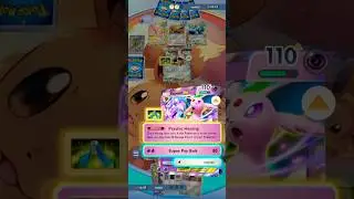 Indeedee and Espeon creates infinite health! Pok&eacute;mon TCG Pocket!