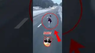 You Won&rsquo;t Believe How Fast This Woman is Running! 😱 #scaryshorts #unbelievable  #shorts