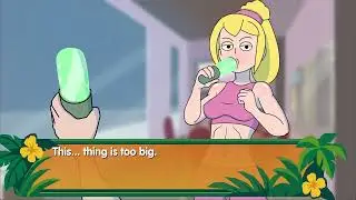 Rock-Hard Popsicle scene - hentai game - sweet summer job