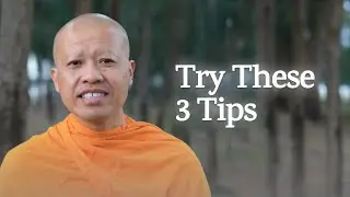 3 Tips for Busy People | A Monk's Perspective