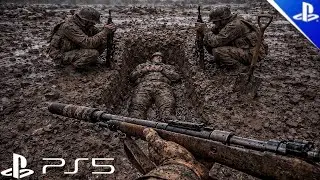 We Lost Our General in This War  &mdash; World War II \ Cinematic Gameplay [PS5 4K] Call Of Duty