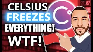 ⚠️ CELSIUS FREEZES EVERYTHING! 🚩 HUGE RED FLAG! After 70% CRASH | My Serious Thoughts On CELSIUS!