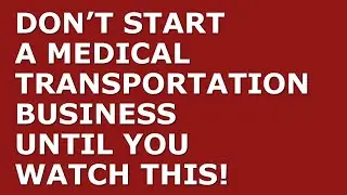 How to Start a Medical Transportation Business | Free Medical Transportation Business Plan Template
