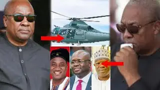 President mahama suspends all activities following helicopter crash 