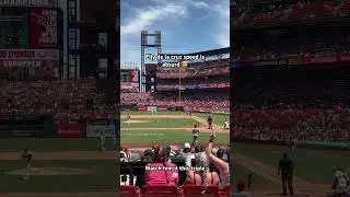 Elly de la Cruz speed is absurd, watch him hit this triple 🤯 #baseball #mychannel #foryou #mlb