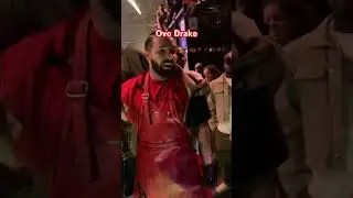 Ovo drake concert back stage