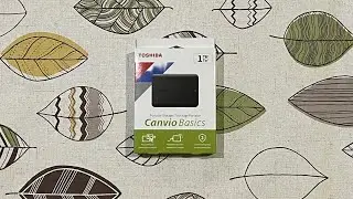TOSHIBA Canvio Basics 1TB Portable Storage