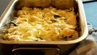 Gratin courgette & chou fleur - Gratin de l&eacute;gumes facile - &Agrave; manger chaque semaine ! Recette # 350