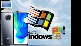 Running Windows 98 Plus! on Android using Limbo PC Emulator x86