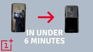 How to change back cover one plus 6, easy way