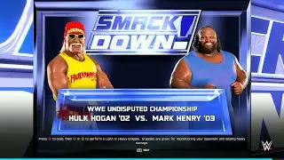 WWE 2K25 - Халк Хоган против Марка Генри - Шокирующий поворот?!