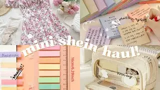 MINI SHEIN HAUL! Back to school EDITION!