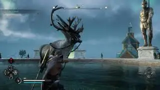 AC Valhalla - Deer mount bug (funny)