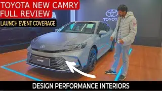 😎Newly launched Toyota Camry😍 fully luxurious car😱 detailed review😘