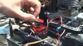 Burnout RC - Losi 5ive T (5T) FID Racing Electric Starter S Version Install Explained!!!