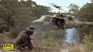 Sniper takes down enemies from a helicopter &ndash; Sniper (1993)