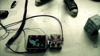 Bullet Cable SLUG wired Eau Claire Thunder & The Internet Dwarfcraft Overdriven Fuzz Demo