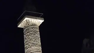 Форум Цезаря, ночь. Roma