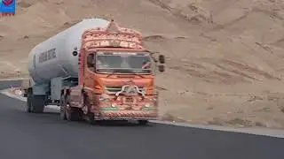 Nushki Dangerous Mountainous and Curvy Road Balochistan Pakistan.