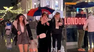 London night walk - Coventry Street to Piccadilly Circus Centre London