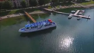 Lago d'Idro, tutto il lago visto dal drone