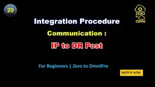 20 Communication : Integration Procedure to Data Raptor Post step by step | OmniStudio Salesforce