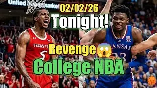 Kansas vs Texas Tech Predictions: Big Monday Showdown! | College Basketball 2026 Picks | 02/02/26