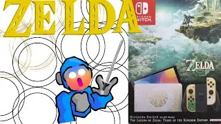Zelda Tears of The Kingdom Nintendo Oled Switch unboxing with Mr.SonicGaming
