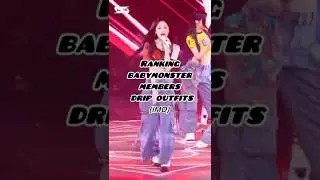 Ranking Babymonster Members Drip Outfits (NO HATE!) #drip #babymonster #bm #kpop #fypviralシ