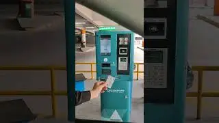How to pay car parking fee at airport with ATM card#shorts #youtubeshorts