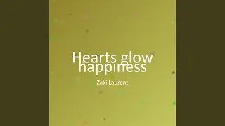 Hearts glow happiness