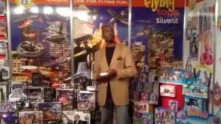 Flying Toys Nano Falcon XS From Silverlit Flown By Willard Wigan MBE
