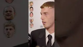 COLE PALMER'S COLDEST INTERVIEW 🥶 FOOTBALL KNOCKOUT CHALLENGE #shorts #soccer