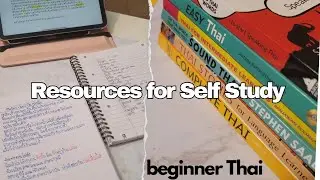Beginner Thai resources for self-study | websites+apps+books🌱