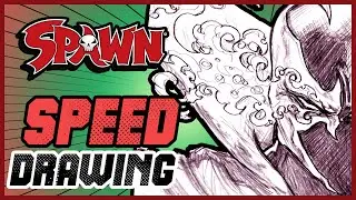 SPAWN SKETCH TIME LAPSE | SPEED DRAWING!!!